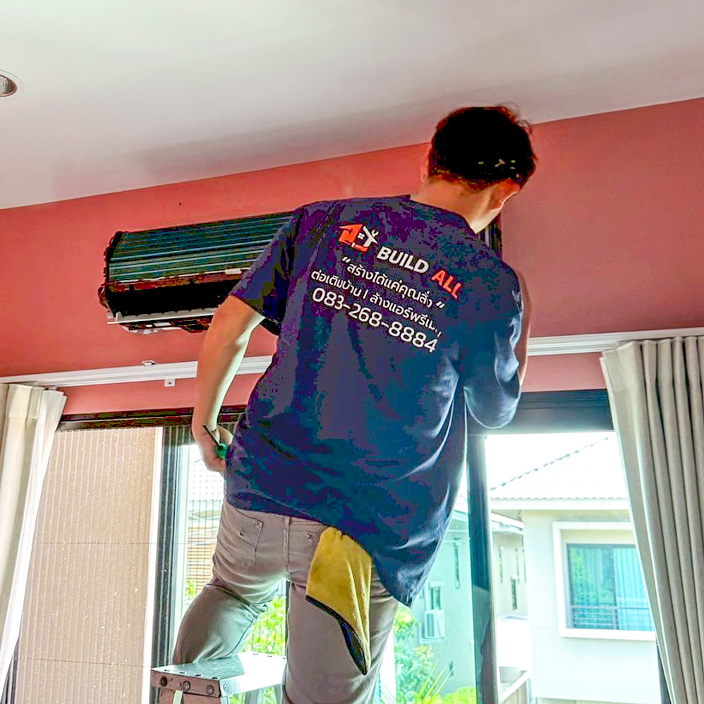 ล้างแอร์ติดผนัง ขนาดไม่เกิน 24,000 BTU