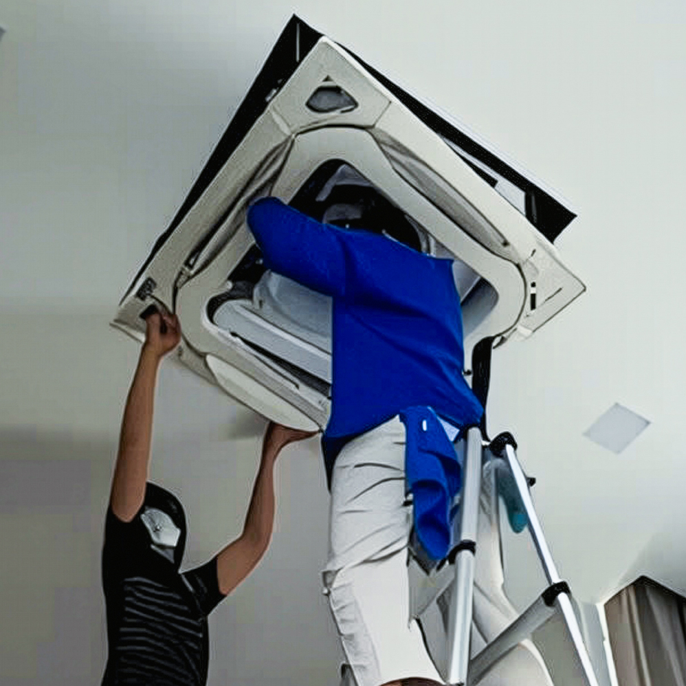 ล้างแอร์ 4 ทิศทาง และแอร์แขวนทุก BTU